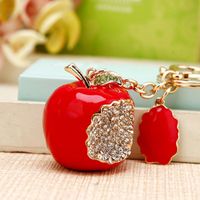 Streetwear Flower Catalpa Alloy Women's Bag Pendant Keychain sku image 8