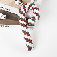 Cute Woven Animal Cotton Rope Molar Cat And Dog Toys sku image 13