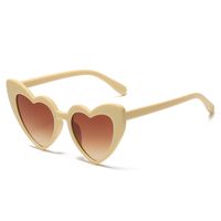 New Ladies Heart Large Frame Sunglasses Harajuku Fashion Sunglasses sku image 32