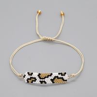 New Miyuki Beads Woven Leopard Print Friendship Rope Small Bracelet sku image 3