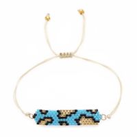 New Miyuki Beads Woven Leopard Print Friendship Rope Small Bracelet sku image 2