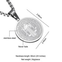 Style Ethnique Humain Acier Inoxydable Placage Unisexe Pendentif main image 5