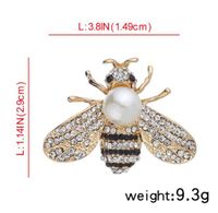 Style Simple Animal Alliage Incruster Strass Femmes Broches sku image 12