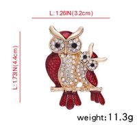 Style Simple Animal Alliage Incruster Strass Femmes Broches sku image 23