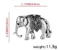 Style Simple Animal Alliage Incruster Strass Femmes Broches sku image 2