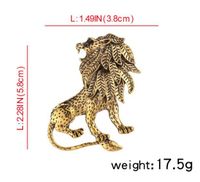 Style Simple Animal Alliage Incruster Strass Femmes Broches sku image 5