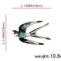 Simple Style Animal Alloy Inlay Rhinestones Women's Brooches sku image 8