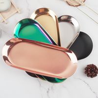 Casual Solid Color Stainless Steel Baking Pan (tray) main image 4
