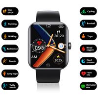 Blood Sugar Heart Rate Blood Pressure Body Temperature Detection Health Sports Waterproof Smart Watch main image 2
