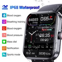 Blood Sugar Heart Rate Blood Pressure Body Temperature Detection Health Sports Waterproof Smart Watch main image 5