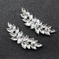 European And American Diy Removable Shoe Accessories Alloy Diamond Shoe Buckle Simple Personality Shoe Ornament Bride Wedding Dress Accessories main image 3