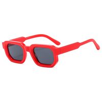 Retro Leopard Pc Square Full Frame Women's Sunglasses sku image 5