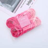 Sweet Solid Color Cord Knitting Hair Tie sku image 3