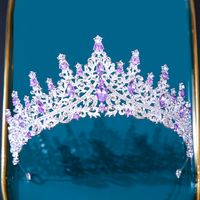 Lady Crown Alloy Diamond Crown sku image 28