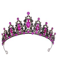 Lady Crown Alloy Diamond Crown sku image 17