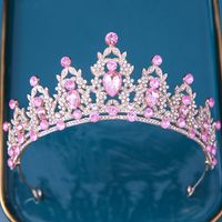 Lady Crown Alloy Diamond Crown sku image 9