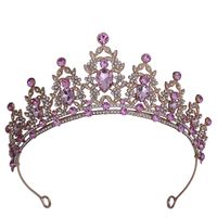 Lady Crown Alloy Diamond Crown main image 6