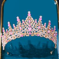 Lady Crown Alloy Diamond Crown sku image 41