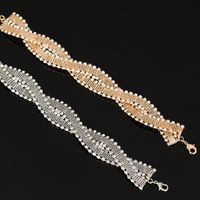 Simple Style Solid Color Rhinestones Alloy Wholesale Bracelets main image 5