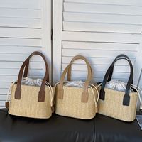 Women's Spring&summer Straw Basic Shoulder Bag Handbag main image 1