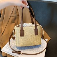 Women's Spring&summer Straw Basic Shoulder Bag Handbag main image 4