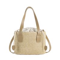 Women's Spring&summer Straw Basic Shoulder Bag Handbag sku image 1