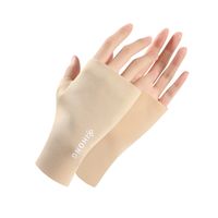 Women's Simple Style Solid Color Velvet Polyester Gloves 1 Piece sku image 1