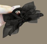 Vintage Style Bow Knot Alloy Cloth Hair Claws sku image 10