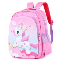 Solid Color School Daily School Backpack main image 5