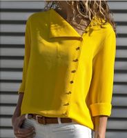 Women's Blouse Long Sleeve Blouses Casual Vintage Style Solid Color main image 1