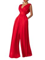Women's Banquet Sexy Solid Color Full Length Pocket Jumpsuits main image 6
