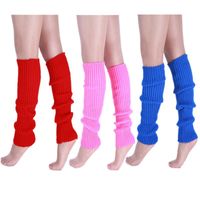 Women's Casual Solid Color Polyacrylonitrile Fiber Crew Socks A Pair main image 6