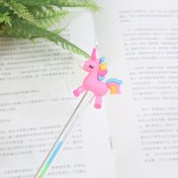 Cute Creative Stationery Unicorn Student Highlight Multi-color Fluorescent Pen sku image 4