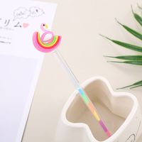 Cute Creative Stationery Unicorn Student Highlight Multi-color Fluorescent Pen sku image 8
