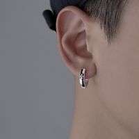 1 Pair Hip-hop Geometric Plating Copper Earrings main image 4