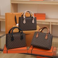 Women's Pu Leather Printing Elegant Classic Style Square Zipper Shoulder Bag Handbag Crossbody Bag main image 1