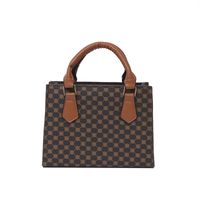 Women's Pu Leather Printing Elegant Classic Style Square Zipper Shoulder Bag Handbag Crossbody Bag main image 3