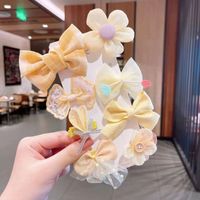 Korean Style Bow Flower Children's Hairpin sku image 11