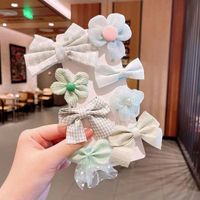 Korean Style Bow Flower Children's Hairpin sku image 10