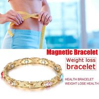 Simple Style Solid Color Magnet Metal Wholesale Bracelets main image 5
