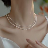 Elegant Retro Geometric Artificial Pearl Women's Necklace main image 2