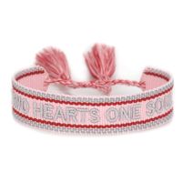 Casual Letter Heart Shape Flower Polyester Wholesale Drawstring Bracelets sku image 59