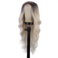 Women's Simple Style Casual High Temperature Wire Long Bangs Long Curly Hair Wigs main image 5