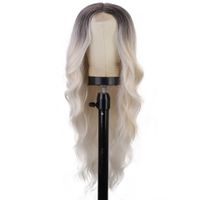 Women's Simple Style Casual High Temperature Wire Long Bangs Long Curly Hair Wigs sku image 1