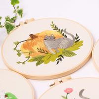 New Arrival Embroidery Material Kit Cat Pattern Cross Stitch main image 2
