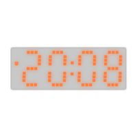 Casual Solid Color Plastic Alarm Clock sku image 12