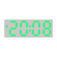Casual Solid Color Plastic Alarm Clock sku image 10