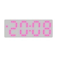 Casual Solid Color Plastic Alarm Clock sku image 9