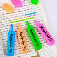 Best Selling Six Colors Slanted Tip Color Marker Pens main image 4