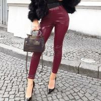 Women's Street Sexy Solid Color Full Length Tapered Pants main image 3